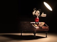 disney mickey mouse standing figurine